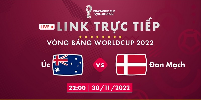 Nhận định trước trận đấu giữa đội tuyển Australia vs Đan Mạch 